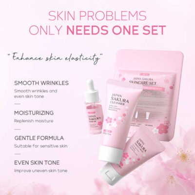 Korean Anti-Aging Whitening Skincare Set