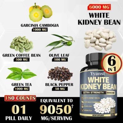 6000mg Capsules 6000mg for Weight Management